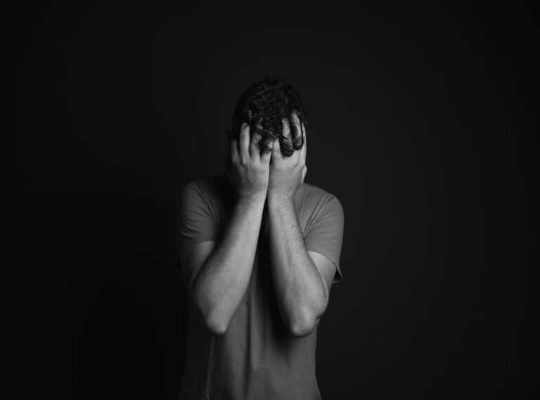 anxiety drawing lukisan depression